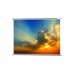 Sopar Map Screen, 2,06 m (81"), 101 cm, 180 cm, 16:9, Bianco
