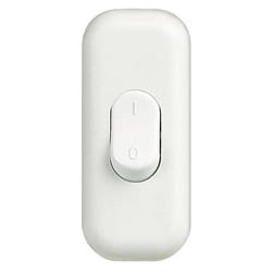 Pulsante Bticino passafilo 2A bianco 65B