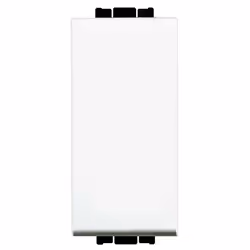 Doppio pulsante Bticino LivingLight, con le seguenti caratteristiche: Tensione: 250 Vac Corrente In: 10 Ampere 1 modulo Tipo ...
