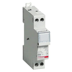 Bticino - Porta fusibile 1P+N 20A 1 modulo fusibili 8,5x31,5mm F311N