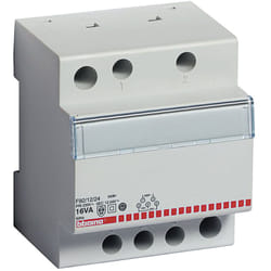 BTicino Trasformatore Di Sicurezza Monofase Primario 230V Secondario 12/24V - 16VA F92/12/24