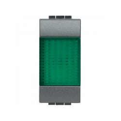 Bticino - ortalampada spia verde livinglight l4371v