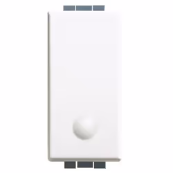 Deviatore Bticino Luna 250V 16A. Il deviatore serve quando abbiamo la necessità di accendere una o più lampade da due punti d ...