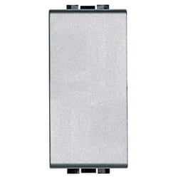 Bticino - Doppio pulsante Livinglight grigio tech 10A NT4036N