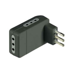 Adattatore salvaspazio corner 3 prese 10a colore antracite s3605ge - Bticino