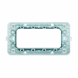 Supporto a 4 moduli per scatola art. 504E, e per placche art. 504/4A/ e art. AM4804.. Bticino Matix Mod. 504SA