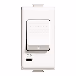 Interruttore automatico magnetotermico bipolare Bticino Matix, bianco, 1 polo protetto - 10A 230V potere di interruzione 3000 ...