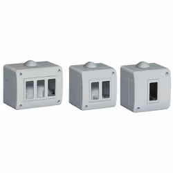 bticino Custodia magic idrobox 3 posti, 100 mm, 55 mm, 76 mm