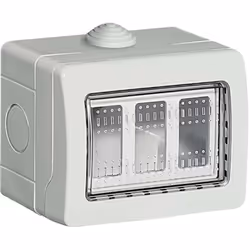 bticino Custodia magic idrobox 3 posti, 100 mm, 65 mm, 76 mm