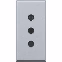 Presa elettrica Bticino Axolute Grigio Tech. La presa elettrica permette di inserire al suo interno solo spine da 10A (spine ...