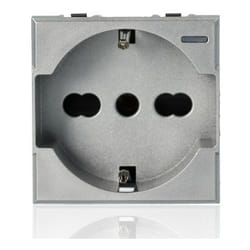 Bticino - HC4140/16 - Presa Standard Tedesco e Bipasso 10/16A 250 v Ac - Tech - Axolute