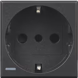 Presa P30 2P+T 16A 250 Vac con contatti laterali e centrale di terra - per spine standard tedesco e spine 10A con spinotti al ...