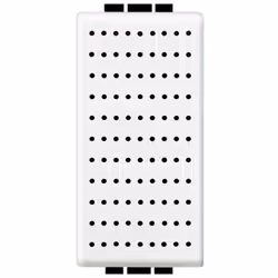 Suoneria Bticino light bronzo; 230V a.c.; Colore bianco; Dimensioni 72 x 122 mm. Suoneria Bticino light bronzo 230V a.c., co ...