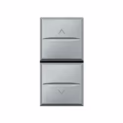 Commutatore 1P 16A - 250 Vac doppio tasto 1-0-2 - assiale - tech Moduli 1 Serie Axolute Tensione 250Vac Colore tech Contatti  ...