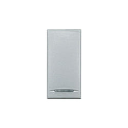 Pulsante 1P No 10A Axolute Grigio Tech ( Bticino cod. HC4055 )