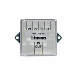 Legrand Bticino Video Floor Distribution Block, 40 mm, 18 mm, 40 mm