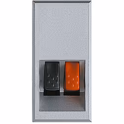 Presa connettore home cinema Bticino Axolute. Il connettore permette di collegare i classici cavetti rossi e neri degli artop ...