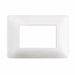 Placca Matix 3 moduli - Bianco Bticino Matix Mod. AM4803BBN Placca per supporti Mod. 503SA Dimensioni: Larghezza: 120mm Altez ...