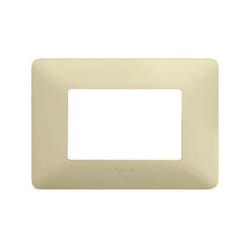 Matix placca 3 moduli tecnopolimero colore corda am4803bcd - Bticino