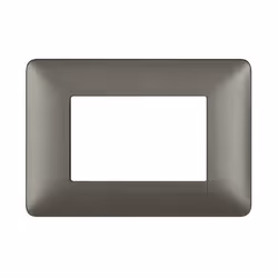 Bticino serie Matix - Placca 3 moduli colore iron -AM4803MIR