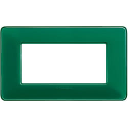 Placca Bticino Matix 4 moduli smeraldo AM4804CVS