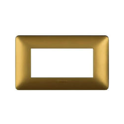Matix placca 4 moduli colore gold am4804mgl - Bticino
