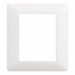 Placca Bticino Matix 3+3 moduli (frutti,posti) colore: bianco. La placca può essere installata solo su supporto 506SA . Non è ...