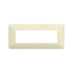Matix placca 6 posti colore avorio am4806bav - Bticino