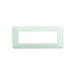 Matix placca 6 moduli tecnopolimero colore bianco am4806bbn - Bticino
