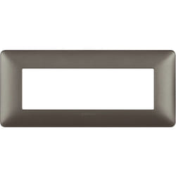 Matix - placca 6 moduli colore iron am4806mir - Bticino