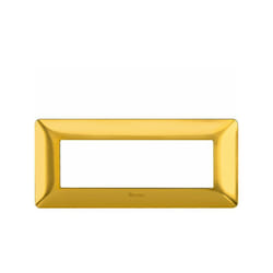 Matix placca 506 6p Moduli oro satinato AM4806GOS