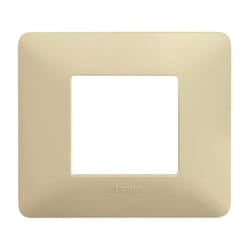 Placca Bticino Matix 2 moduli corda AM4802BCD
