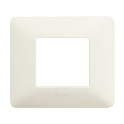 Placca Bticino Matix 2 moduli cenere AM4802BCN