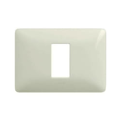 Bticino matix placca modulo 503 1p bianco am4803m1bbn
