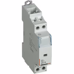 Contattore Bticino, con le seguenti caratteristiche: Tensione 230Vac 1 modulo Attacco DIN (universale per qualsiasi centralin ...