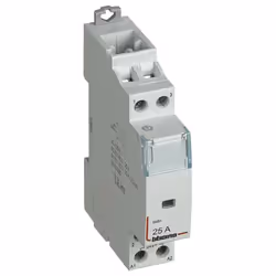 Contattore Bticino, con le seguenti caratteristiche: Tensione 24Vac 1 modulo Attacco DIN (universale per qualsiasi centralino ...