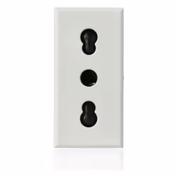 BTICINO - HD4180 Presa 2P+T 10/16A 250 Vac - Bipasso Interasse 19Mm E 26Mm - Alveoli Schermati - Bianco - Axolute BTICINO (HD ...