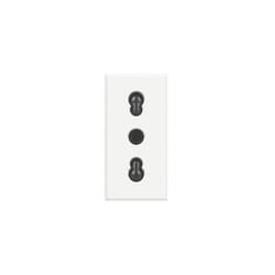 Presa 2P+T 10/16A 250Vac - Bipasso Axolute Bianco