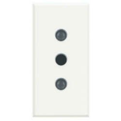 Bticino - axolute presa 2p&43t 10a 250v bianco hd4113