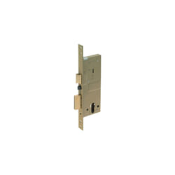 Serratura Legno Infilare Elettrica 58100 Yale • B.q Ott. Satinato F.mm 22 F.sagom M2+scr E.mm 40