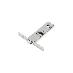 Yale - serratura metallo infilare 87000 • b.q inox f.mm 16 f.ovale M1+SCR h.mm 44 e.mm 58