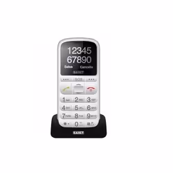 Saiet PRONTO MAX, Barra, SIM singola, 4,57 cm (1.8"), Bluetooth, 600 mAh, Bianco
