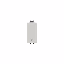 Pulsante 1P 16A NA simbolo luce scale Abb Chiara 2CSK1030CH