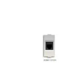Presa telefonica rj11 ABB chiara 2csk1121ch
