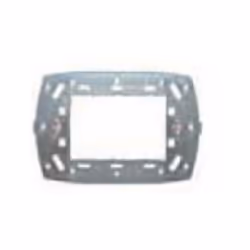Supporto per scatole da incasso rotonde, diam 60 mm, e rettangolari Serie civile chiara componenti per l'installazione. Uno d ...