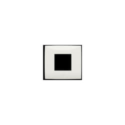 Placca 2 moduli colore bianco ABB chiara 2csk0201ch