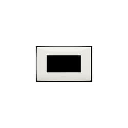 Placca 4 moduli colore bianco ABB chiara 2csk0401ch