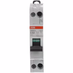 Interruttore magnetotermico automatico SN201 L C32 1P+N 4,5KA Abb SN201LC32 Codice Ordine: SN201LC32 - Gli interruttori magne ...