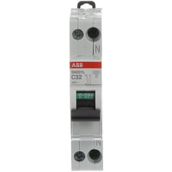 ABB - Interruttore magnetotermico automatico sn201 l c32 1p+n 4,5ka sn201lc32