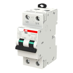 ABB - Interruttore magnetotermico differenziale 2 poli 32A 30mA tipo ac 6kA 2 moduli DS202CRC32AC30